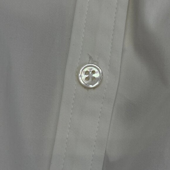 NEW VERONICA BEARD Regina Sleeveless Button Down Top • Size 6 • White - Picture 4 of 11